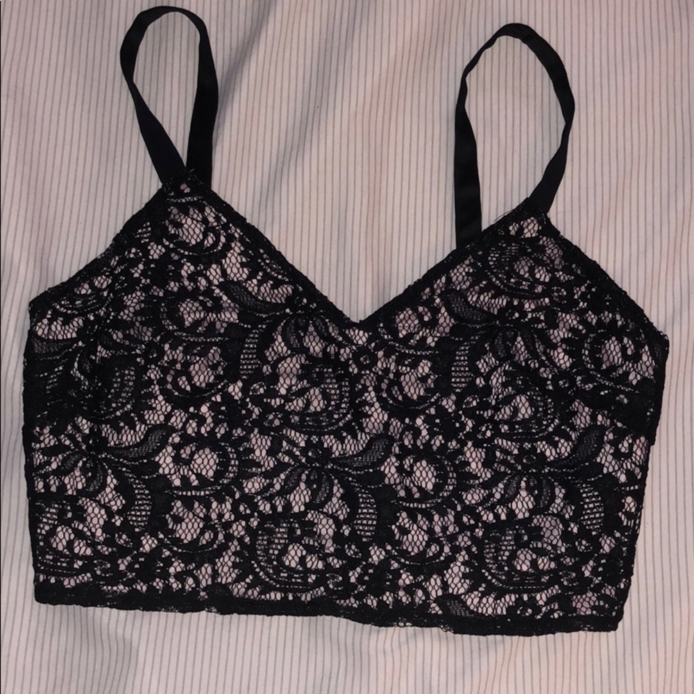 Adorable Lace Crop Top/Bralette